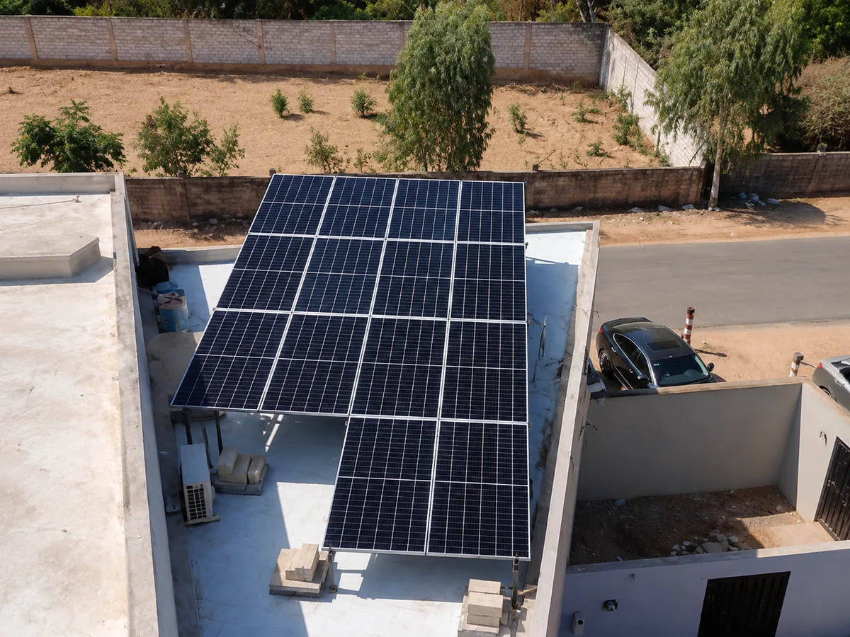 Installation solaire Tao Énergie à Casablanca